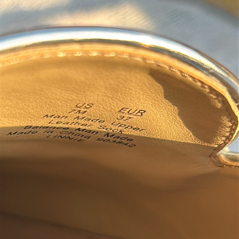 NWOT Sam Edelman Silver Linnie Bit Mules in Soft Silver size 7 - Picture 4 of 4